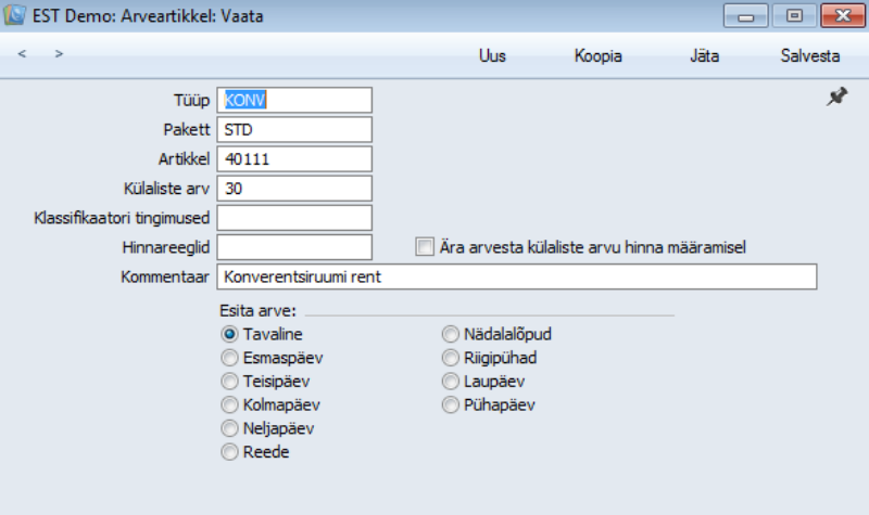 Arveartiklid, juhendi lk 6