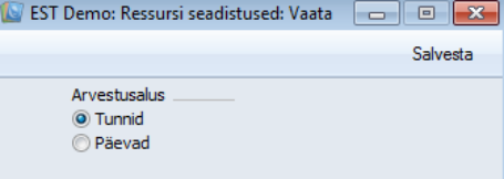 Ressursside seadistused, juhendi lk 8