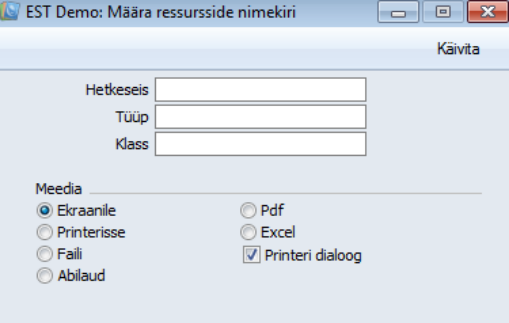 Ressursside nimekiri, juhendi lk 21