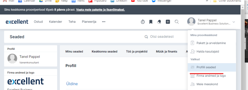 Scoro keskkond, juhendi lk 4