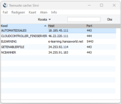 Teenuste cache, juhendi lk 10