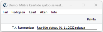 Kaartide ajalugu (Funktsioonid), juhendi lk 12