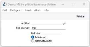 Lisa pildid artiklitele, juhendi lk 14