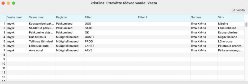 Ettevõtte vaade, juhendi lk 3