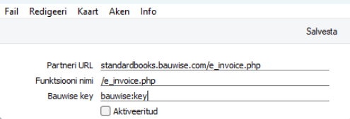 Bauwise seadistus, juhendi lk 9