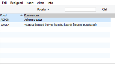 Kasutajagrupid, juhendi lk 20