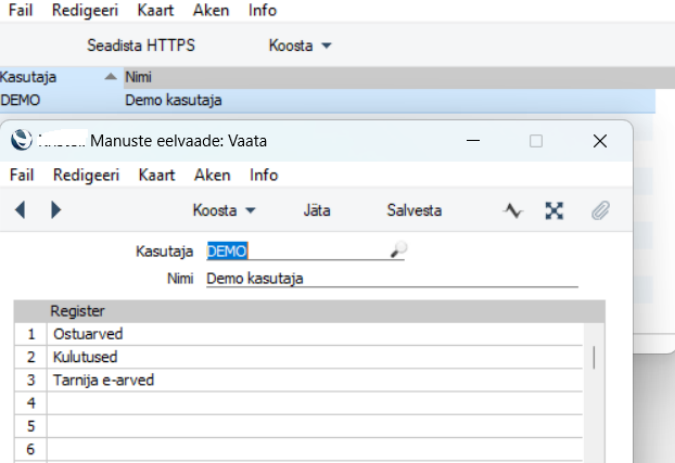 Manuste eelvaade, juhendi lk 33