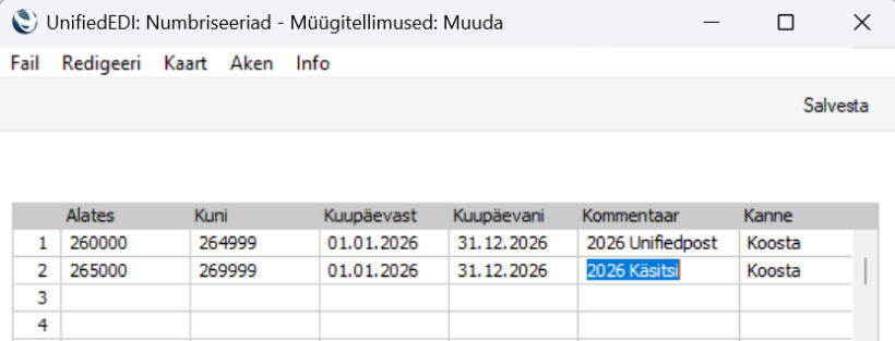 Numbriseeriad, juhendi lk 9